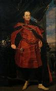 Portrait of prince Wladyslaw Vasa in Polish costume